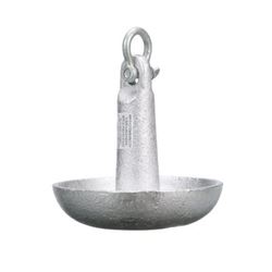 Picture of Seachoice 41300 Mushroom Anchor 10 lbs Cast Iron Aluminum-Painted