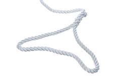 Picture of Seachoice 50-42521 3-Strand Twisted Nylon Dock Line 3/8" x 20' White with Eye Splice