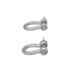 Picture of Seachoice 43061 Galvanized Anchor Shackle 5/16 Inch 1650 Lbs 2-Pack