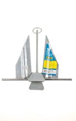 Picture of Seachoice 41620 Utility Anchor with Slip Ring Size 10E Galvanized Steel