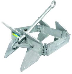 Picture of Seachoice 43780 Fold-and-Hold Anchor 19 lbs Hot-Dipped Galvanized Steel
