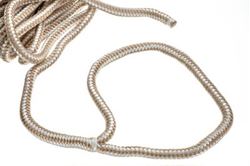 Picture of Seachoice 46971 Seachoice Double-Braid Nylon Dock Line w/ Eye Splice, Pre-Shrunk, Heat Stabilized, 5/8 In. X 30 Ft., Gold White