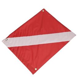 Picture of Seachoice 78231 Vinyl Diver Down Flag with Removable Stiffener 20 x 24 Inch
