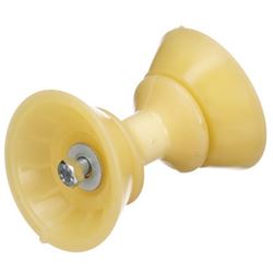 Picture of Seachoice 56600 Bow Roller with Bells 4 Inch TPR Gold Zinc Plated