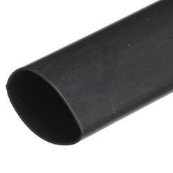 Picture of Seachoice 60481 Seachoice Heat Shrink Tubing With Sealant, 48 In., Marine Grade, - 55-110°C Operating Temperature, Black, 1 In. X 48 In.