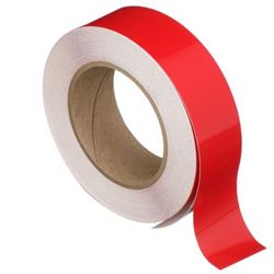 Picture of Seachoice 77931 Seachoice Self-Adhesive Boat Striping Tape, 3 Mil Vinyl, 1 in. X 50 Ft., Red