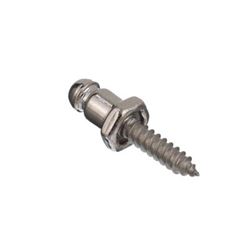 Picture of Seachoice RP-BP7246SC Seachoice Eyelet Stud w/ Tapping Stainless Steel Screw, #8 X 5/8 In., Bag of 35