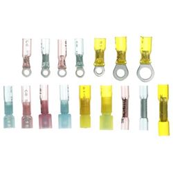Picture of Seachoice 60001 Heat Shrink Wire Terminal Kit 120 Piece Marine Electrical
