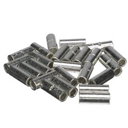 Picture of Seachoice 60241 Seachoice Brazed Non-Insulated Butt Splice, Marine Grade, Reliable Solder-Free Wire Connection, Pack of 25