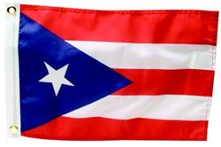 Picture of Seachoice 78281  12" x 18" Nylon Print Dyed Puerto Rico Flag