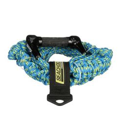 Picture of Seachoice 86764 Seachoice 3-Section Wakesurfing Rope, 16 Ft. Long, 5-1/2 In. Handle w/ Textured Rubber Grip