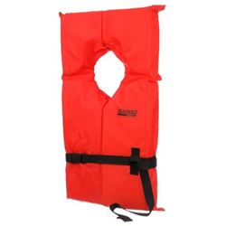 Picture of Seachoice EPE1110AK1ASLO-85580 Type II Life Vest Adult XL Orange PFD