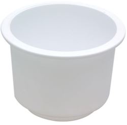 Picture of Seachoice 79490 Recessed Drink Holder - White, Large