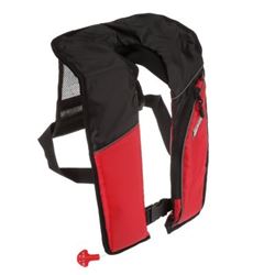 Picture of Seachoice 1212-RED/BLK-85830 Inflatable Type V PFD Life Vest Adult Red/Black