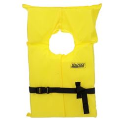 Picture of Seachoice EPE1110AK1AUY-86020 Type II Life Vest Adult Yellow PFD