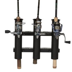 Picture of Seachoice 89451 3-Rod Fishing Storage Rack with Tool Slots