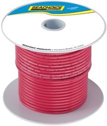 Picture of Seachoice 16TC-RED-100 Tinned Copper Marine Wire 16 AWG Red 100 Foot