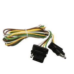 Picture of Seachoice 50-13991 4-Pole Flat Trailer Wire Harness Extension 48 Inch
