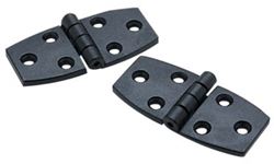 Picture of Seachoice 34141  Door Hinge, 2-3/4" x 1-3/8", Black Nylon , Pair