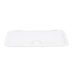 Picture of Seachoice 39161 Marine Hatch with Handle 10x20 Inch Arctic White