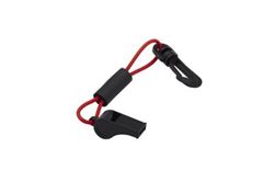 Picture of Seachoice 11726 Seachoice Whistle w/ Lanyard, Red/Black