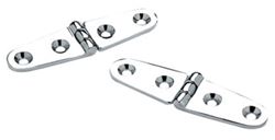 Picture of Seachoice 33821 Chrome Plated Cast Brass Strap Hinge 4" x 1-1/8"