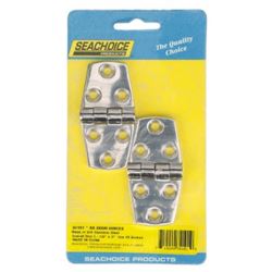 Picture of Seachoice 34101 Marine-Grade Door Hinges 316 Stainless Steel 3x1.5 Inch Pair