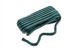 Picture of Seachoice 39681 Seachoice Double-Braid Nylon Dock Line w/ Eye Splice, Pre-Shrunk, Heat Stabilized, 3/8 In. X 15 Ft., Forest Green