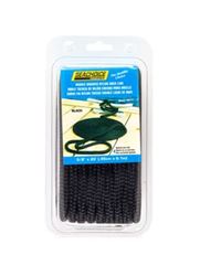 Picture of Seachoice 40271 Double-Braid Nylon Dock Line 3/8" x 20' with Eye Splice Black