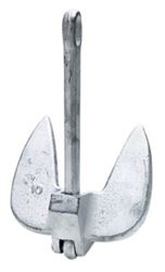 Picture of Seachoice 41390 Navy Anchor 28 lb Aluminum Painted Cast Iron