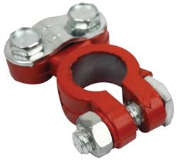 Picture of Seachoice 62731 Clamp style coated battery terminal, red