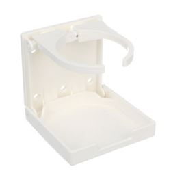 Picture of Seachoice 79451 Folding Adjustable Drink Holder for Boats - White