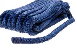 Picture of Seachoice 39831 Double-Braid Nylon Dock Line with Eye Splice 3/8" x 15' Navy