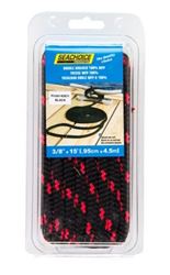 Picture of Seachoice 42431 Double-Braid MFP Dock Line 3/8-Inch x 15 Feet Black/Red