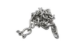 Picture of Seachoice 44123 Stainless Steel Anchor Chain 1/4" x 4' with Shackle