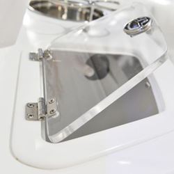 Picture of Seachoice 50-34831 Barrel-Up Friction Hinge 316 Stainless Steel 1-1/2" x 2-1/4" Pair