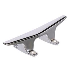Picture of Seachoice 30571 Seachoice Hollow Base Cleat, Chrome-Plated Zamak, 6 in. Long