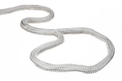 Picture of Seachoice 47111 Double-Braid Nylon Dock Line 3/4" x 35' White with Eye Splice