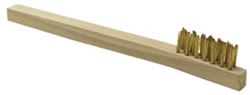 Picture of Seachoice 92011 Brass Mini Wire Brush with Wood Handle