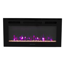 Picture of Furrion F31-18A Greystone 31" Electric Fireplace with Crystal Log Set