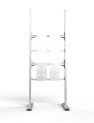 Picture of BluBird ALMSTD-4 Aluminum Reel Stand - 4 Reels