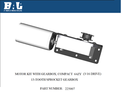Picture of BAL 225007 RV Slide-Out Motor Kit with Gearbox Assembly for Accu-Slide Systems