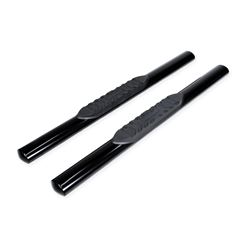 Picture of TrailFX A1551B 4" Black Nerf Step Bars for Chevy Silverado Regular Cab
