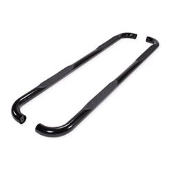 Picture of TrailFX A0058B 3 Inch Round Nerf Bars 2019 Chevy Silverado Extended Cab Black