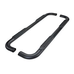 Picture of TrailFX A1013B 4 Inch Oval Bent Nerf Bars - RAM 1500 Quad Cab Black