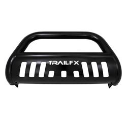 Picture of TrailFX B0039B 3 Inch Bull Bar Black Powder Coat Front Guard