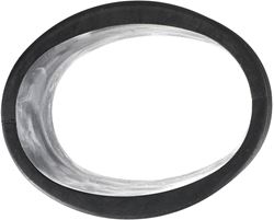 Picture of Quicksilver 8M0199680 Exhaust Bellows Tube Oval Shape for MerCruiser Sterndrive