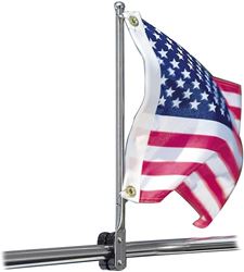 Picture of Taylor Made 971 Stainless Steel Flag Pole with Rail Mount 15 Inch
