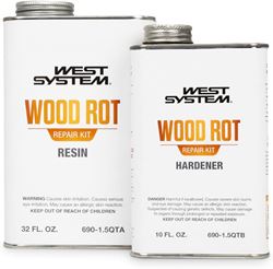 Picture of West System 690-1.5GAL Wood Rot Repair Kit 1.5 Gallon Two-Part Epoxy System