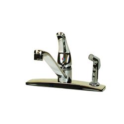 Picture of Empire Brass Company SL801F-3 RV Kitchen Faucet with D-Spout and Side Sprayer Chrome